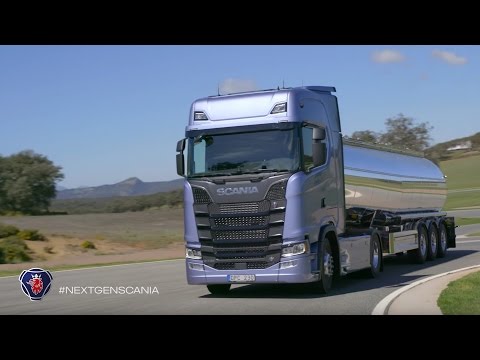 New Generation Scania on the road