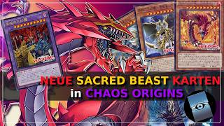 YU-GI-OH! NEUE SACRED BEAST Karten !