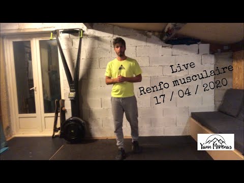Live Renfo musculaire 17/04/20