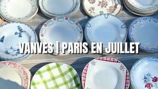 【パリ蚤の市】いつも掘り出し物が見つかるヴァンヴ| 7月のパリVlog | Flea market Vanves | Treasure hunting in Paris 