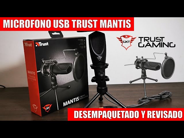 Vídeo relacionado con GXTrust Yami Micrófono PC USB para Streaming Podcast Twitch, Negro