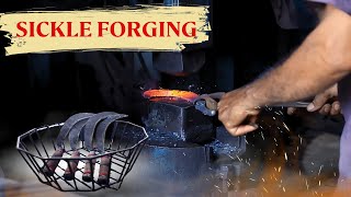 Sickle Forging Process | Making Process of Sickle in Traditional Way | Forging