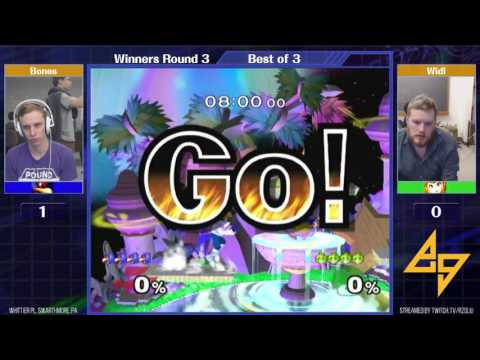 Event Match 16: Bones (Falco) vs Widl (Peach) - Winners Round 3