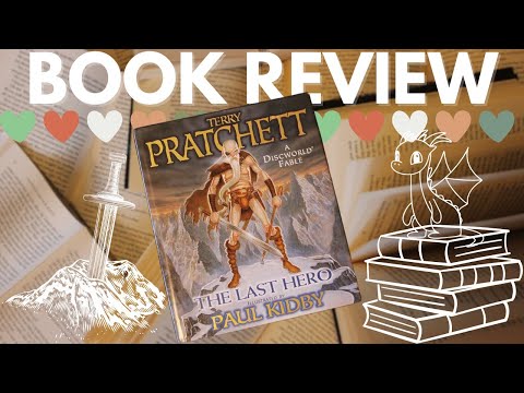 📚 BOOK REVIEW - The Last Hero by Terry Pratchett -  Illustrated - Discworld Series #27 📚