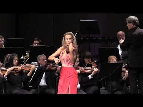 Caroline Campbell plays Sarasate Ziguenerweisen with the Victoria Symphony Orchestra