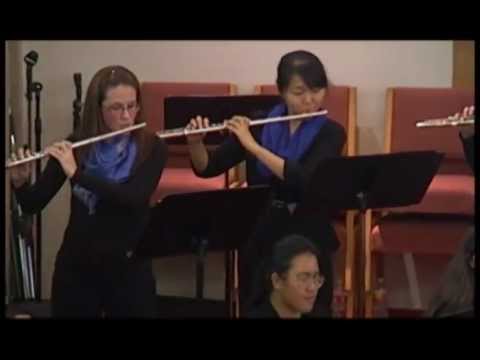 Pacific Flute Ensemble - Downes Sonata for Eight Flutes (mvt. 1)