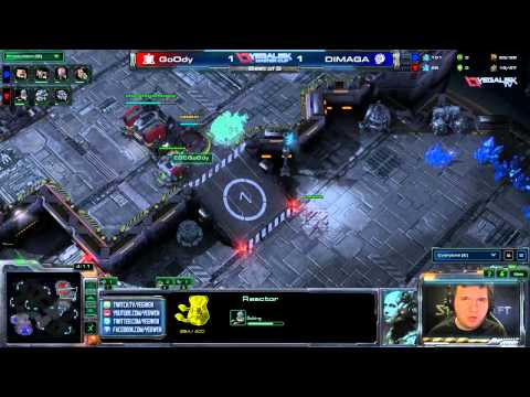 Starcraft 2 Showmatch GoOdy [T] vs DIMAGA [Z]