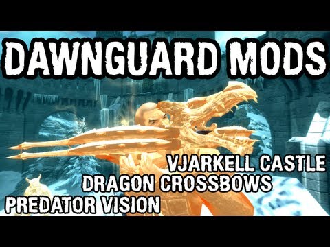 Skyrim Mod Spotlight: Vjarkell Castle, Dragon Crossbows, Vampire Predator Vision