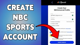 How To Create NBC Sports Account | Sign Up For NBC Sports Profile 2025