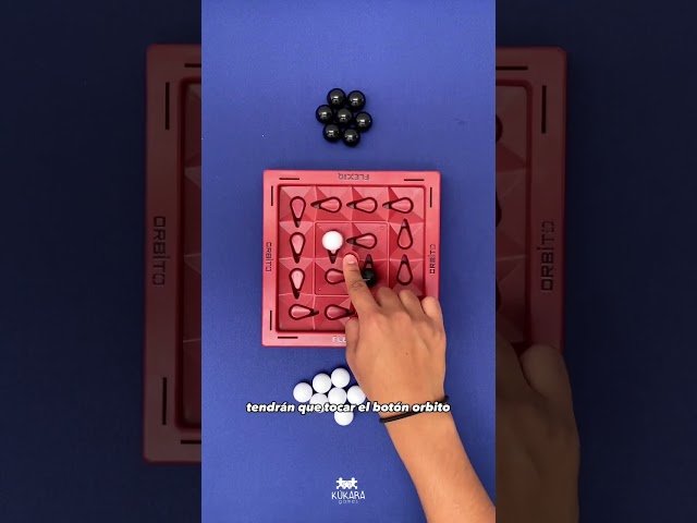 Vídeo relacionado con FlexiQ FXG502 - Orbito, Juego Familiar de Mesa de Estrategia para Dos Jugadores. Más 7 años