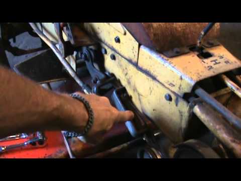 Simplicity and Allis Chalmers Mid PTO Operation and adjustment explained