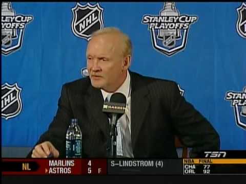 Lindy Ruff mad at refs