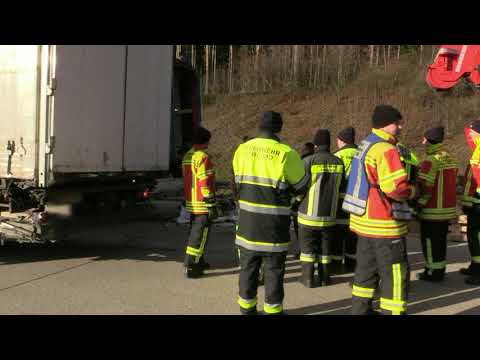 Unfall LKW 180119