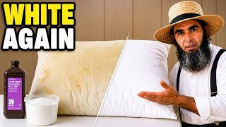 The Best Way to Clean Pillows.... AMAZING results