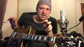 Video thumbnail for Short review of Ibanez AF71F-TBC with D'Addario Flatwounds through Fender 68 Custom Vibrolux by Mateusz J. Chmielewski