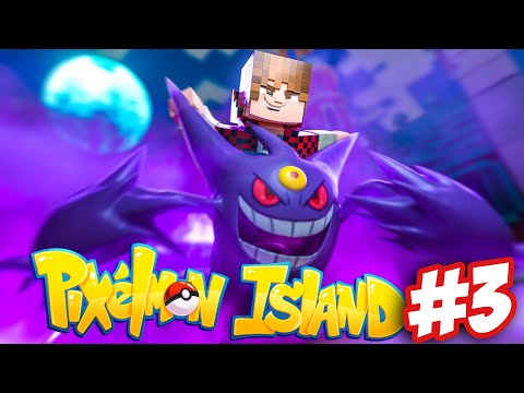 Minecraft Pixelmon Island UHC #3 - I FOUND A MEGA GENGAR