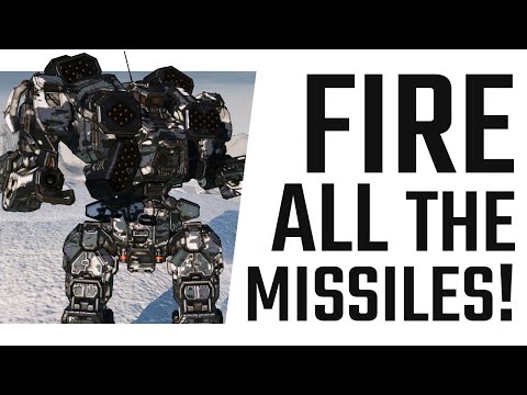 FIRE ALL THE MISSILES! - Warhammer IIC LRM/ATM Build - Mechwarrior Online The Daily Dose #881