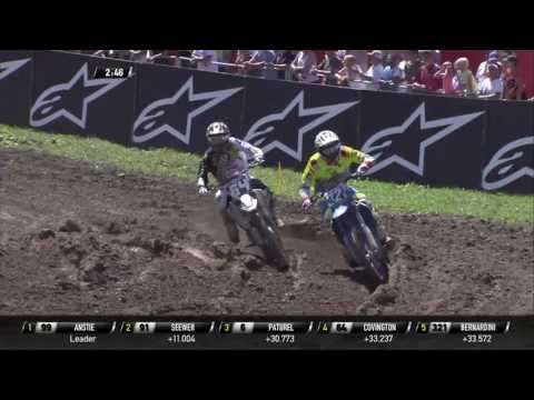 Thomas Covington CRASH MXGP of Switzerland presented by iXS MX2 Race 1 - motocross