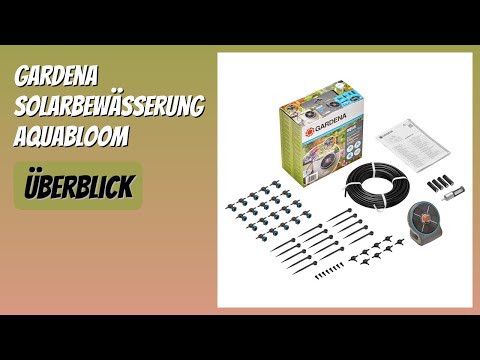BEWERTUNG (2026): Gardena Solarbewässerung AquaBloom. Infos