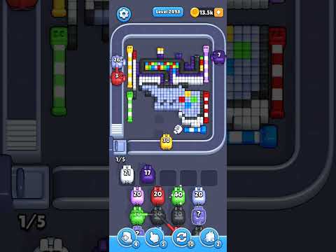 Pixel Flow Level 2498 Walkthrough