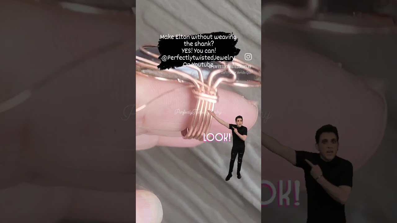 A Variation tutorial, Wire Wrapped Rings! #ringlover #wirewrappingtutorial