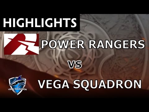 Power Rangers vs Vega Squadron - The International 2016 Qualifiers - Dota Highlights