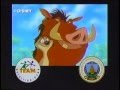 Timon And Pumbaa PSA The Pig The Pyramid And The Rock 1995