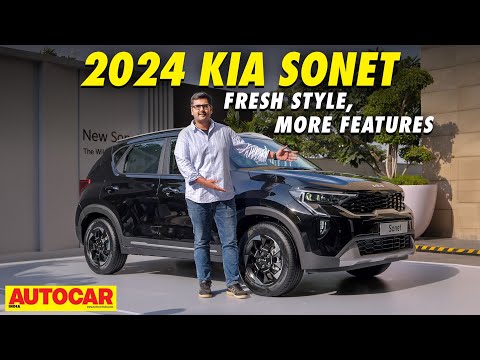 2024 Kia Sonet facelift - Kia SUV now with ADAS | First Look | @autocarindia1