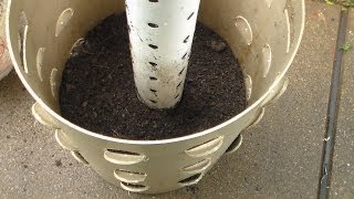 Vertical Gardening Build a Grow Tower Barrel + Worm Tube
