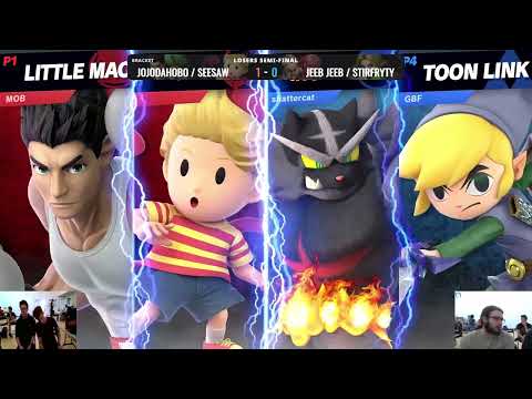 Rlybad Saga (Doubles) / JoJoDaHoBo/Seesaw Vs. Jeeb Jeeb/StirFryTy (Losers Semis)