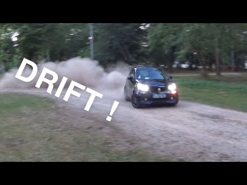Smart Brabus EQ Coupe 2019 DRIFT & SLIDE + DRAG RACE (1080p)