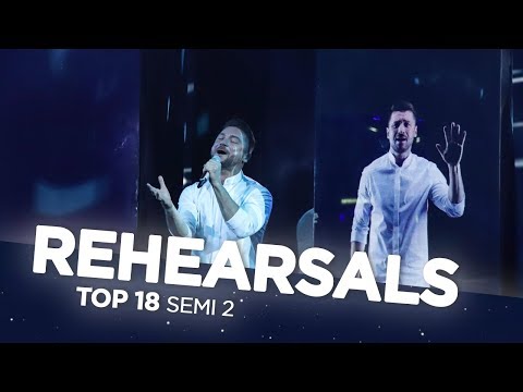 Eurovision 2019 - Rehearsals - Top 18 of the 2 Semi-Final