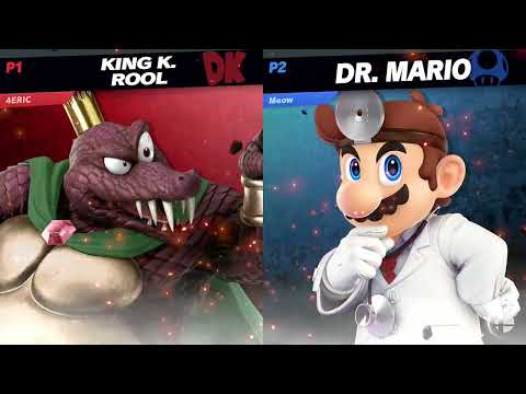 Lukewarm (King K. Rool) vs Meowster (Dr. Mario) - Winners Round 2 - UCM Monthly 8 Singles
