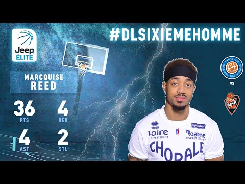 DLSIxiemeHomme - J9 : Marcquise REED (Roanne)
