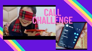 BLINDFold Call CHALLENGE 😂  Rashita Dhuper Vlog