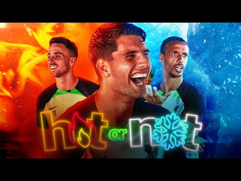 HOT OR NOT? | Jota, Szoboszlai & Matip dispute initiation songs, haircuts & more!