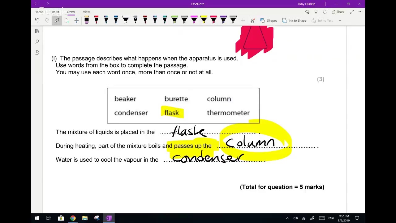 Year 9 end of year exam review