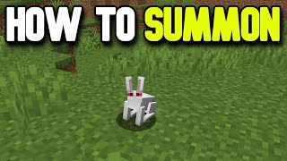 How to Spawn The Killer Bunny in Minecraft (Quick Tutorial)