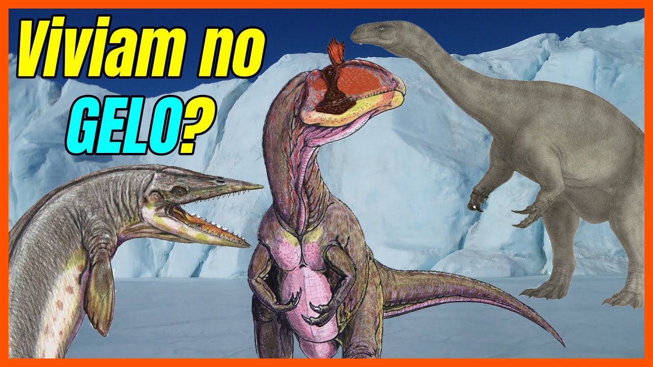 DINOSSAUROS e outros ANIMAIS PRÉ-HISTÓRICOS da ANTÁRTICA!