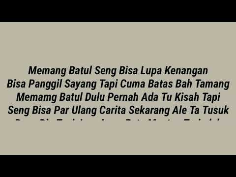 Mantan 2 – Willy Sopacua(Lirik Lagu)