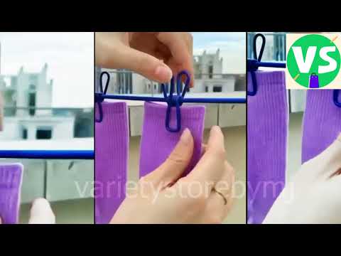 Mix colour Cloth Hanging Rope, 10 m, 2 mm