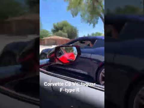 Corvette C8 Vs Jaguar F-type R