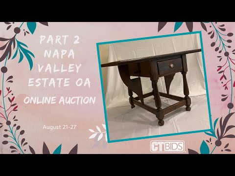 CT Bids Part 2 Napa Valley Estate OA