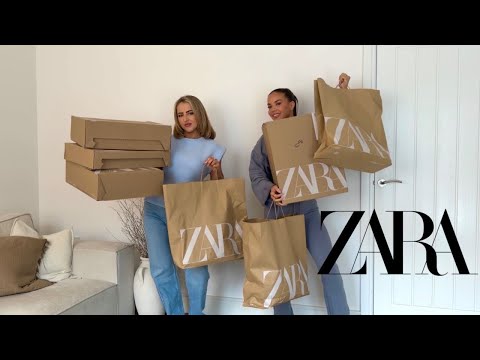 ZARA TRY ON HAUL! £1000 HAUL! Immie and Kirra