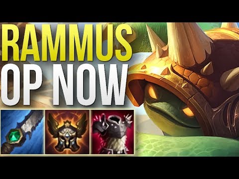 RAMMUS IS THE BEST JUNGLER NOW?! | CHALLENGER RAMMUS JUNGLE GAMEPLAY | Patch 8.17 S8