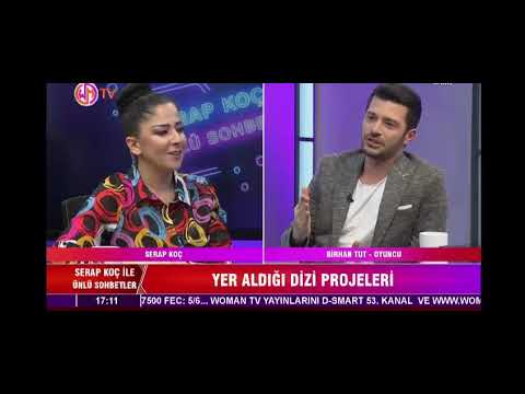 Oyuncu “Birhan Tut” dizi projelerini "Ünlü Sohbetler"de Serap Koç'a anlattı / Woman TV