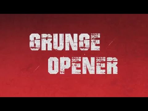 Grunge Opener Final Cut Pro Templates