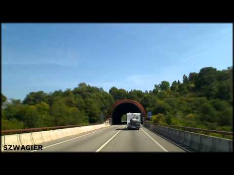 160 - Spain. Carretera Nacional N-II - Gerona [HD]