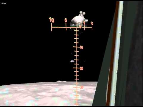 LM CSM Rendevous and Docking In Lunar Orbit