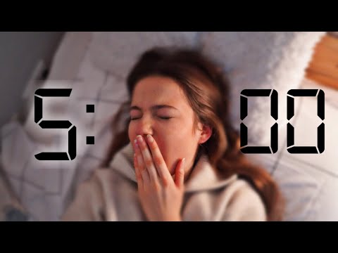 Wie du um 5 Uhr AUFSTEHEN kannst ohne MÜDE zu sein😳